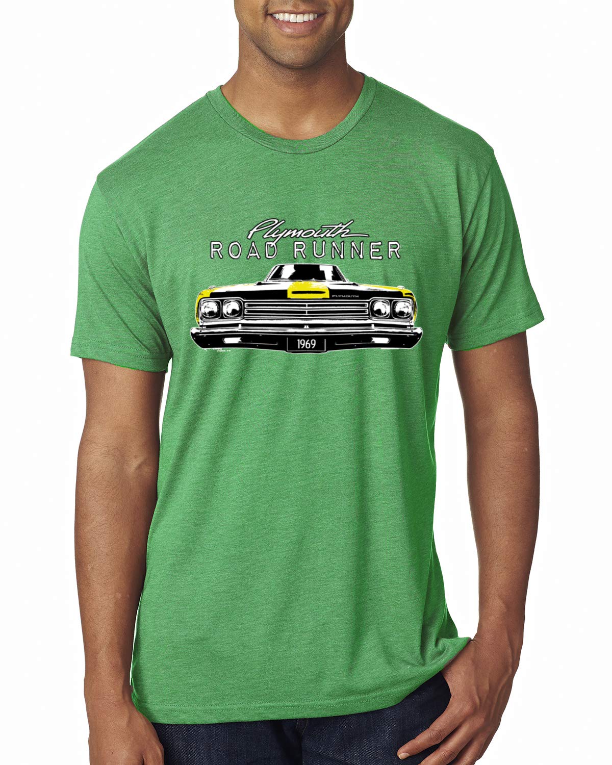 1976 Hot Rod Racing Cars and Trucks Men's Premium Tri-Blend T-Shirt - Vintage Racing Tee for Car Enthusiasts & Casual Wear