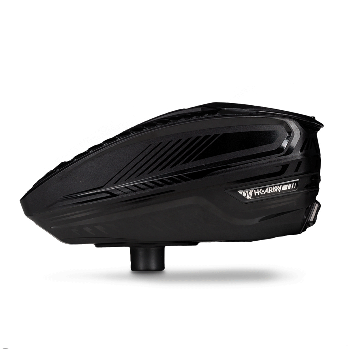 TFX 3 Loader Paintball Gun Hopper - Black/Black - High Speed Feeding for Tournament Play & Woodsball Scenarios
