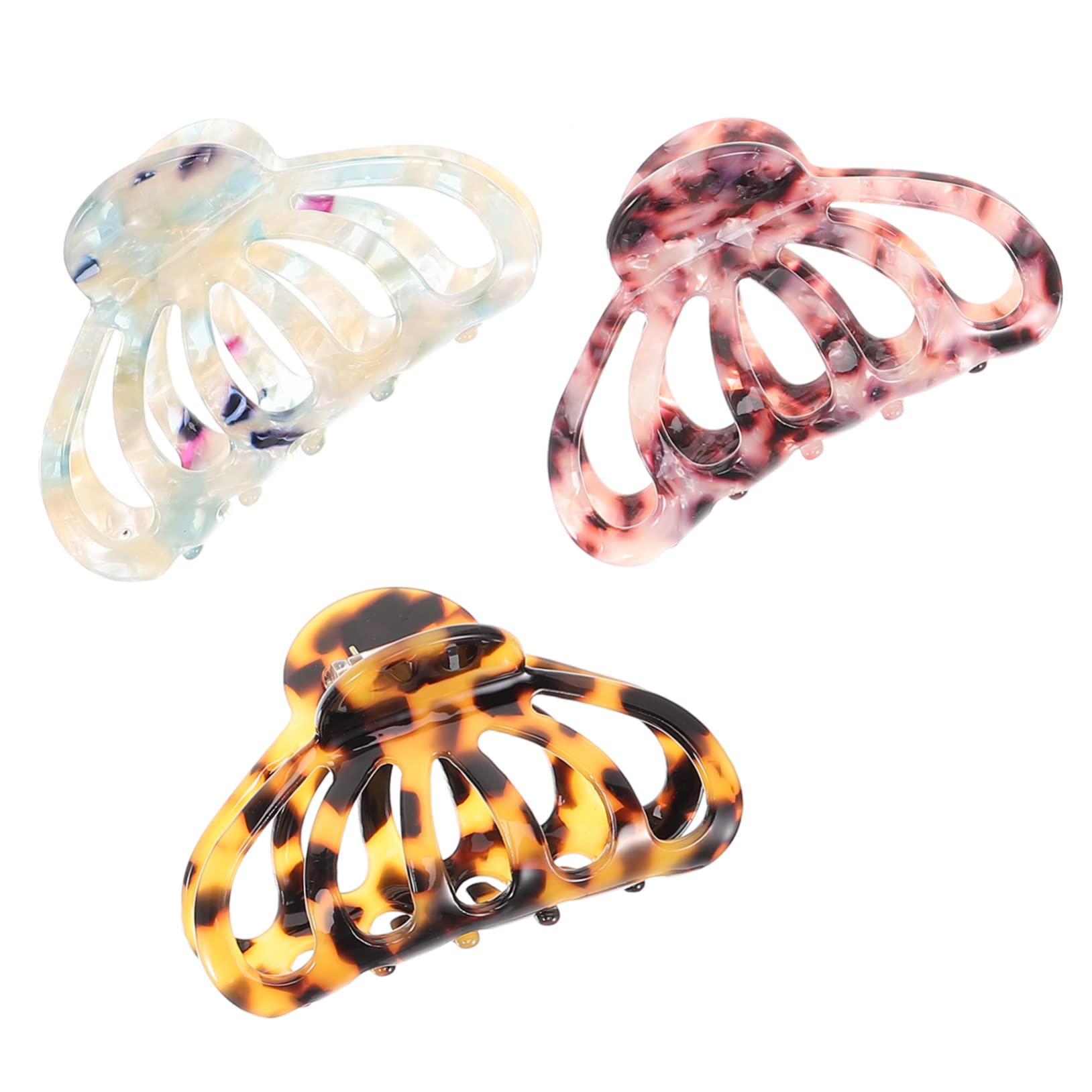 Minkissy Octopus Hair Clips for Women - Strong Hold for All Hair Types - Perfect for Beach & Office