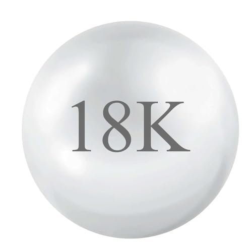 18K White Gold