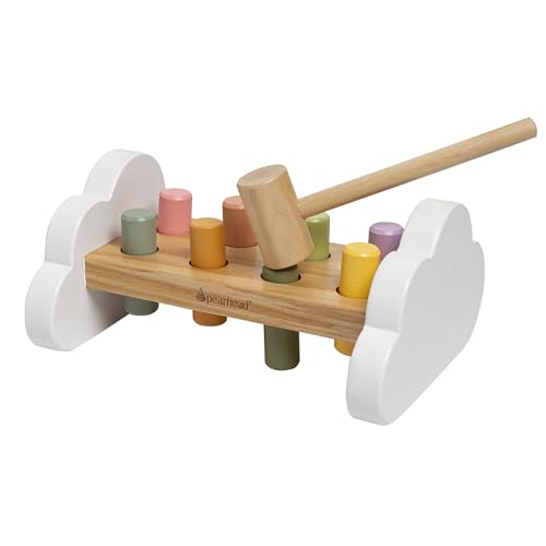 Wooden Hammer Bench Toy