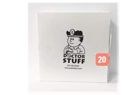Doctor Stuff - 2020 Medical Chart Stickers, Pink, Profile Compatible Series Labels, 3/4