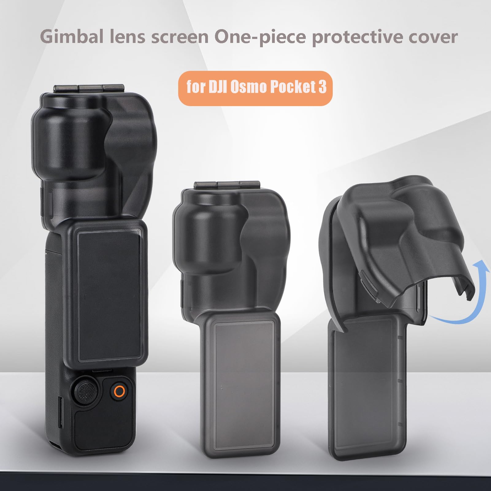 **DJI Osmo Pocket 3 Camera Lens Protector Cap - Gimbal Cover & Screen Guard for Handheld Stabilizer | Perfect for Travel, Vlogging & Outdoor Shooting**