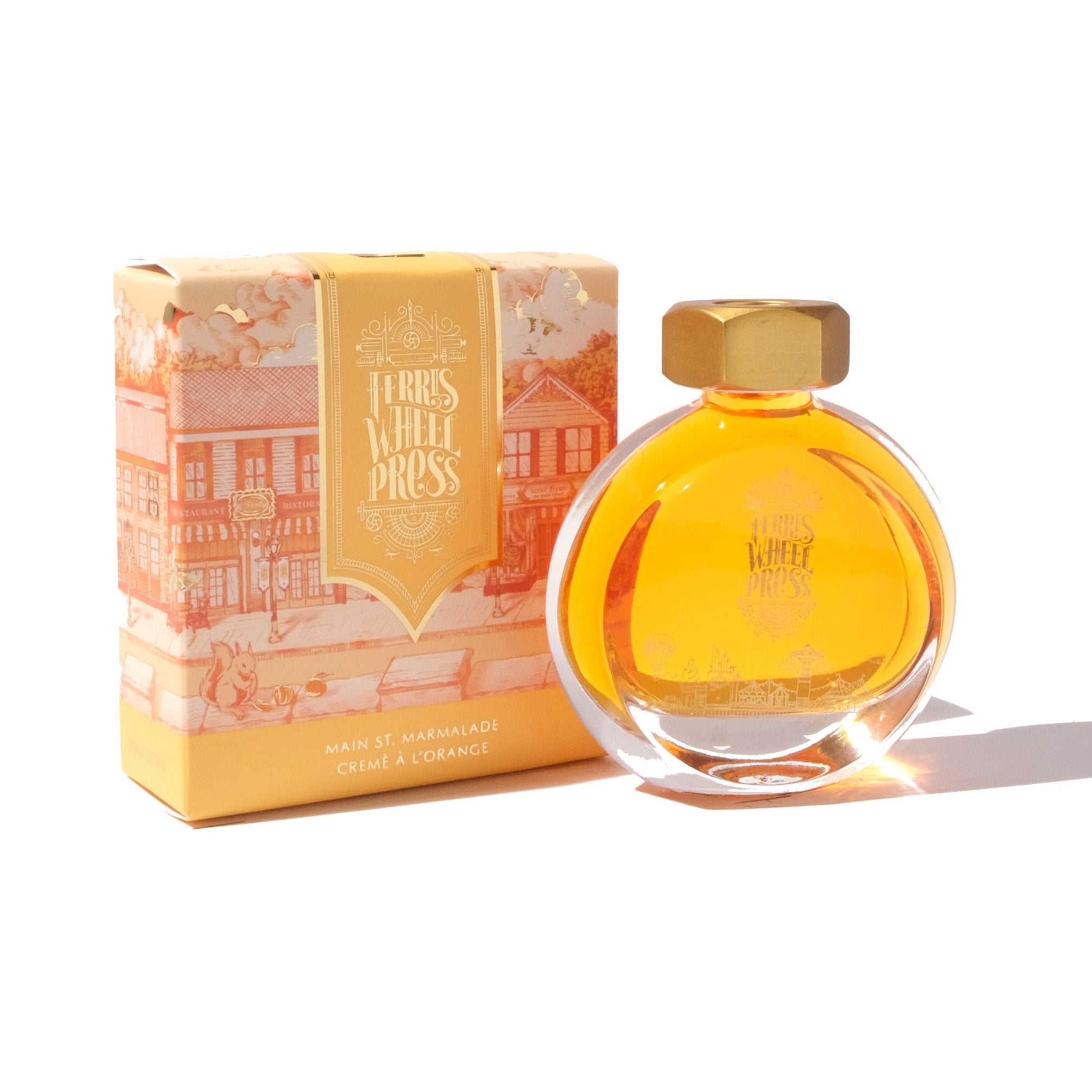 38ml Main St. Marmalade Ink - Premium Orange Jam Jar for Baking, Breakfast & Gift Giving - Perfect for Toast, Desserts & DIY Crafts