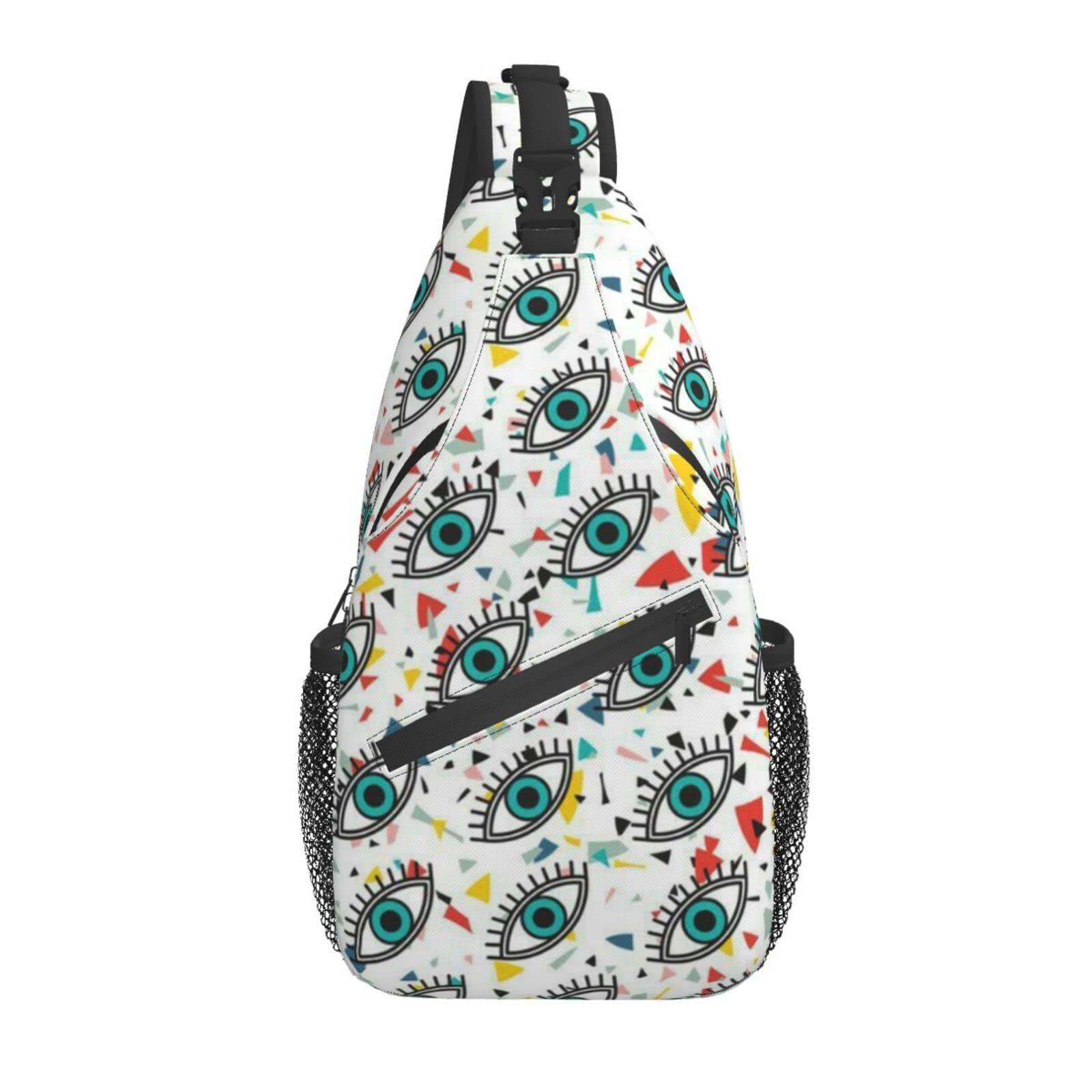 Lightweight Sling Backpack for Travel & Hiking - Adjustable Shoulder Strap Small Crossbody Bag for Women, Men & Kids - Perfect for Outdoor Adventures, Commuting & Daily Use