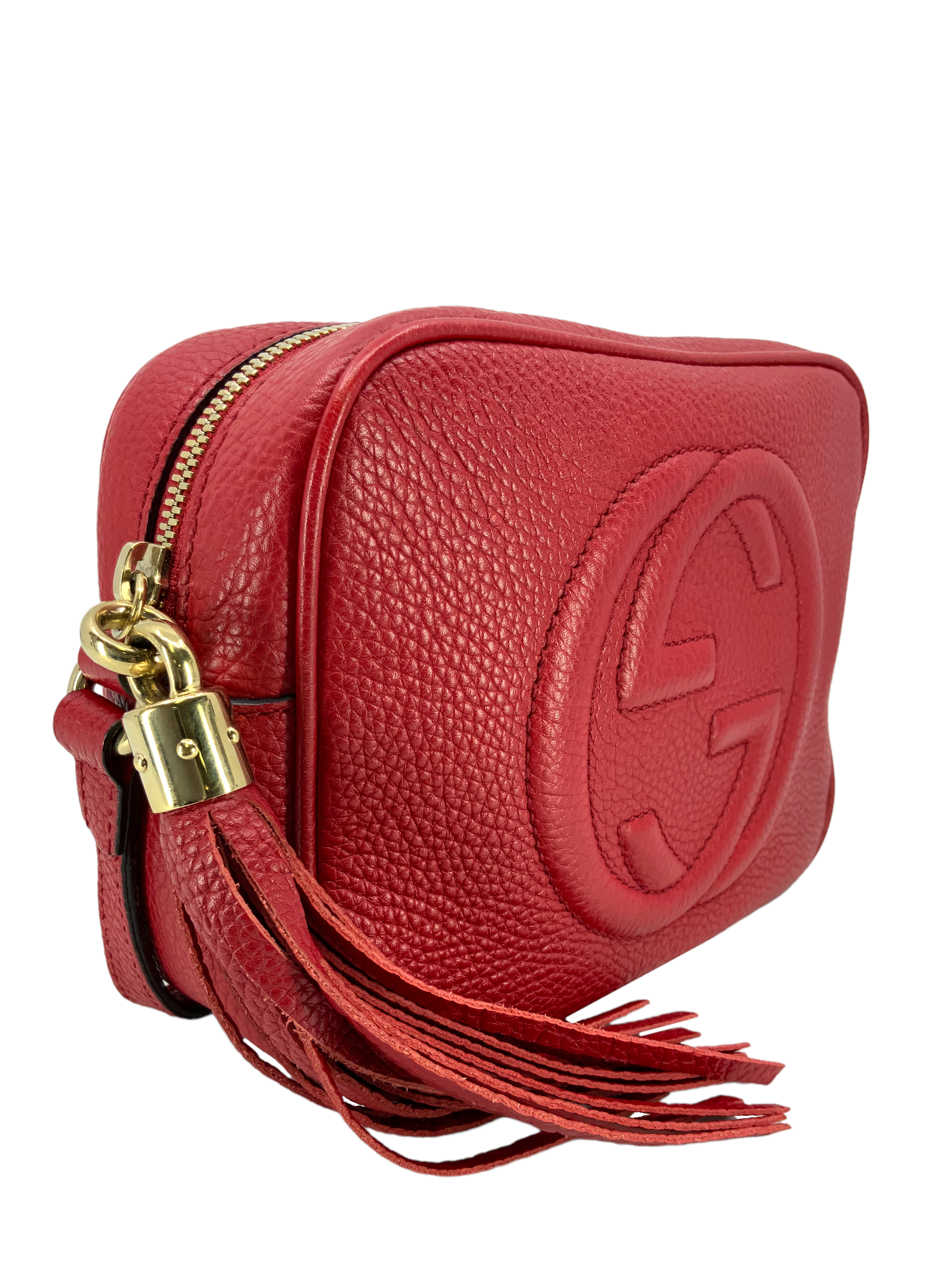 Gucci Soho Disco Leather Crossbody Bag for Women - Luxury Designer Handbag for Everyday Use, Work, and Night Out