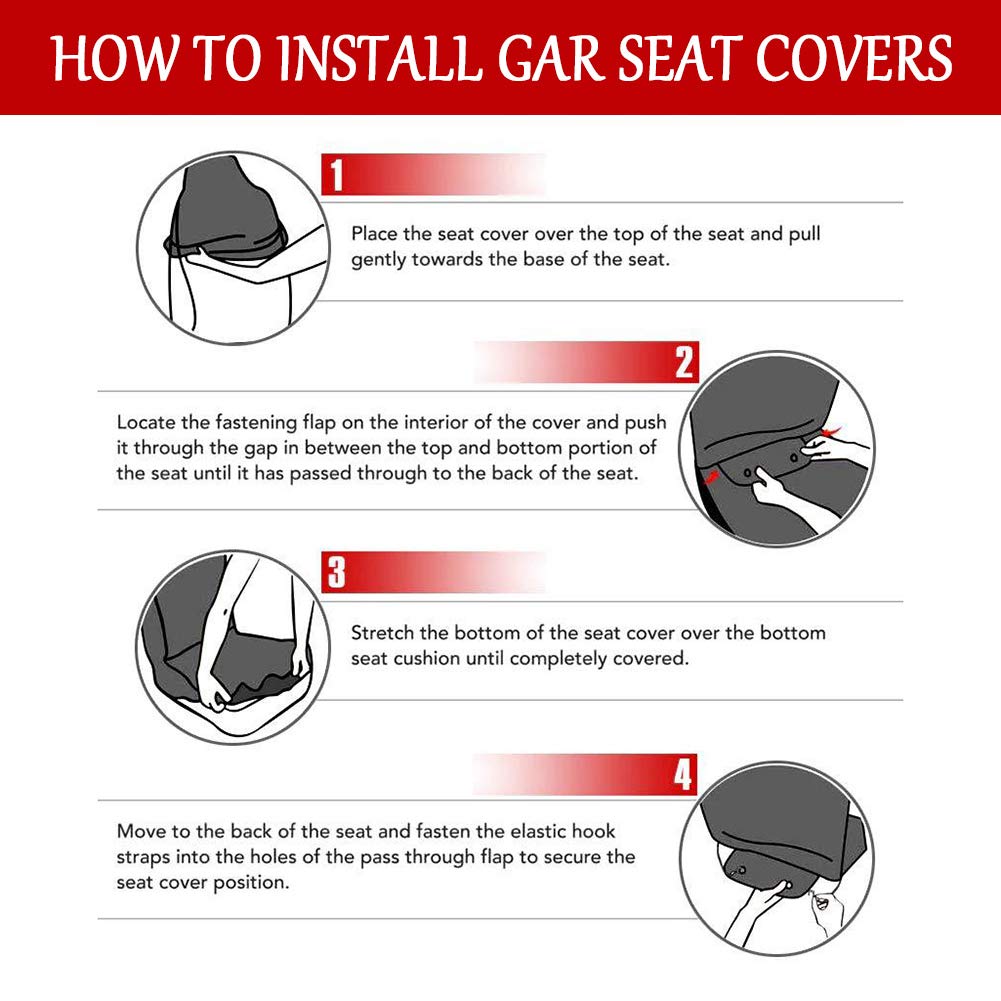Premium Universal Front Car Seat Covers - Ultra-Soft Pet-Friendly Car Seat Protectors with Stylish Black Cat Print | Perfect for Daily Commuting, Road Trips & Pet Owners