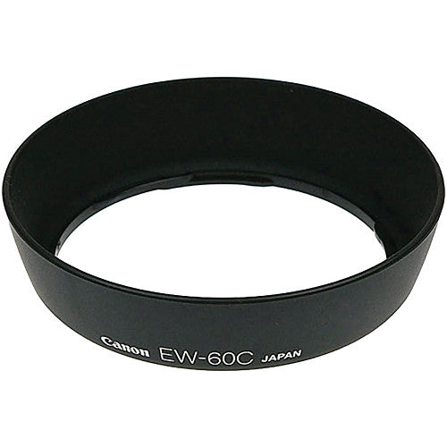 Canon EW-60C Lens Hood for Canon EF-S 18-55mm f/3.5-5.6 IS II - Durable Plastic Shade Reduces Glare & Flare - Perfect for Outdoor Photography & Travel
