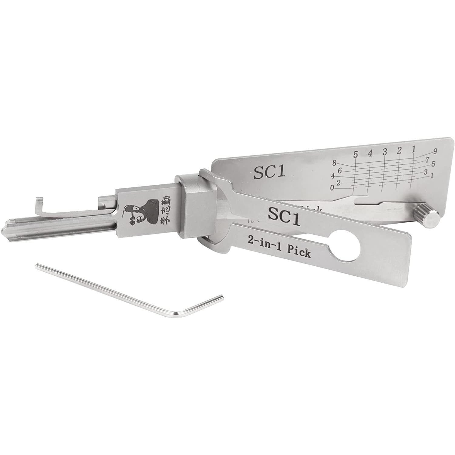 SC1 Precision Hook & Pick Set - 2-in-1 Heavy Duty Hand Tool for O-Ring Removal & Maintenance Repair | Perfect for Automotive, Plumbing & Electronics Work