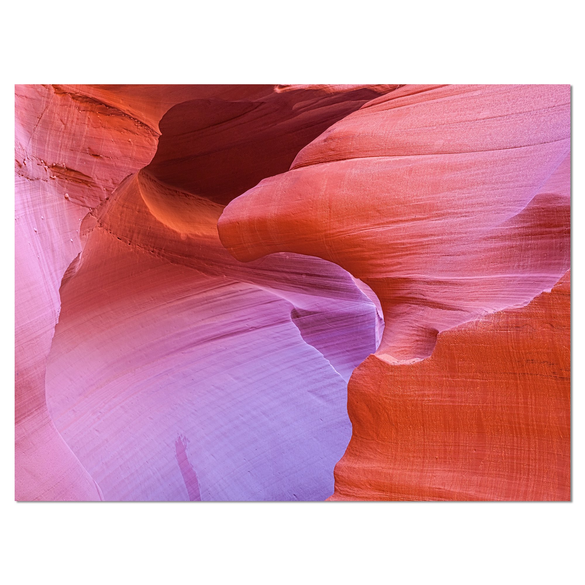 Stunning Antelope Canyon Landscape Photography Canvas Art Print - Desert Scenery Wall Decor for Living Room, Bedroom & Office