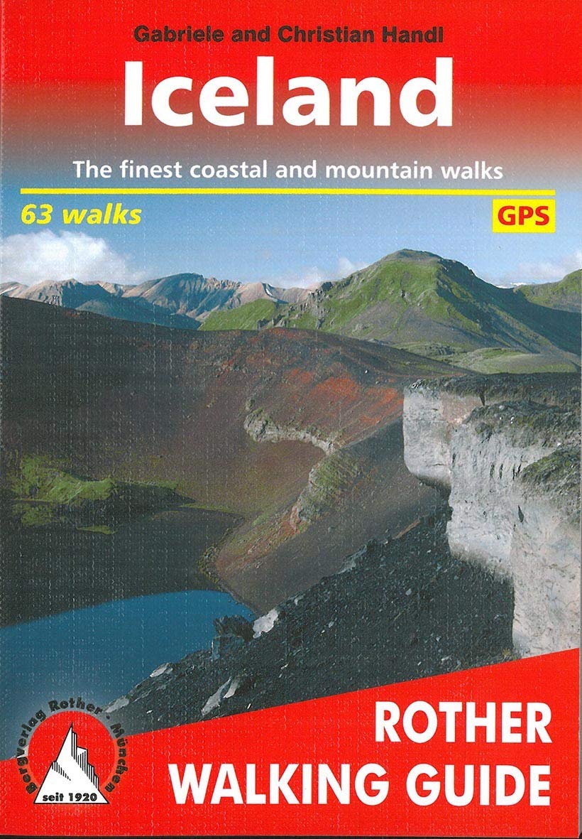 Iceland Rother Walking Guide - Best Hiking & Trekking Maps for Outdoor Adventures - Perfect for Backpacking, Camping & Travel Exploration