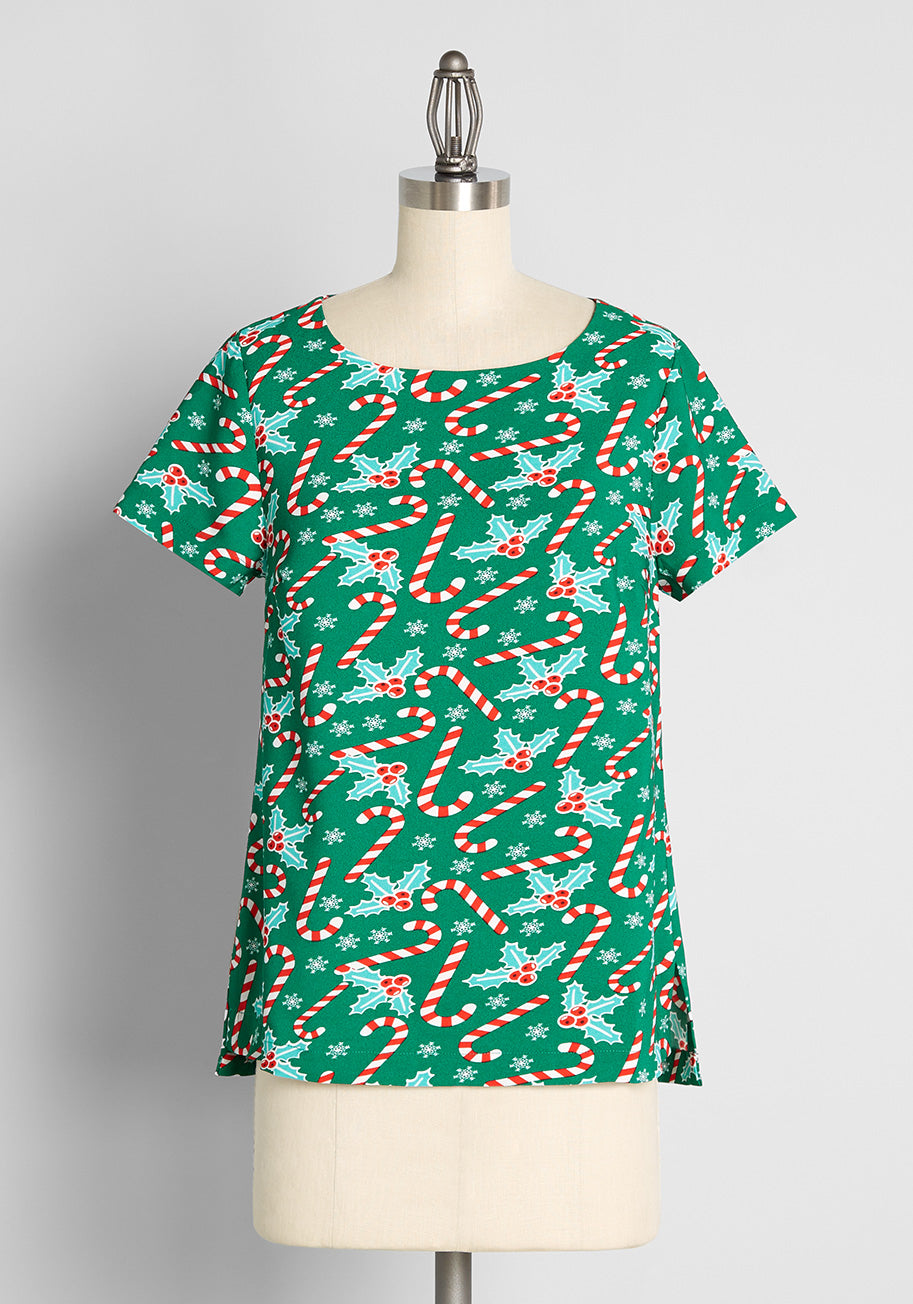 Stylish Short Sleeve Blouse for Women - Comfortable Casual & Office Wear - Perfect for Summer Outfits, Work, and Date Nights
