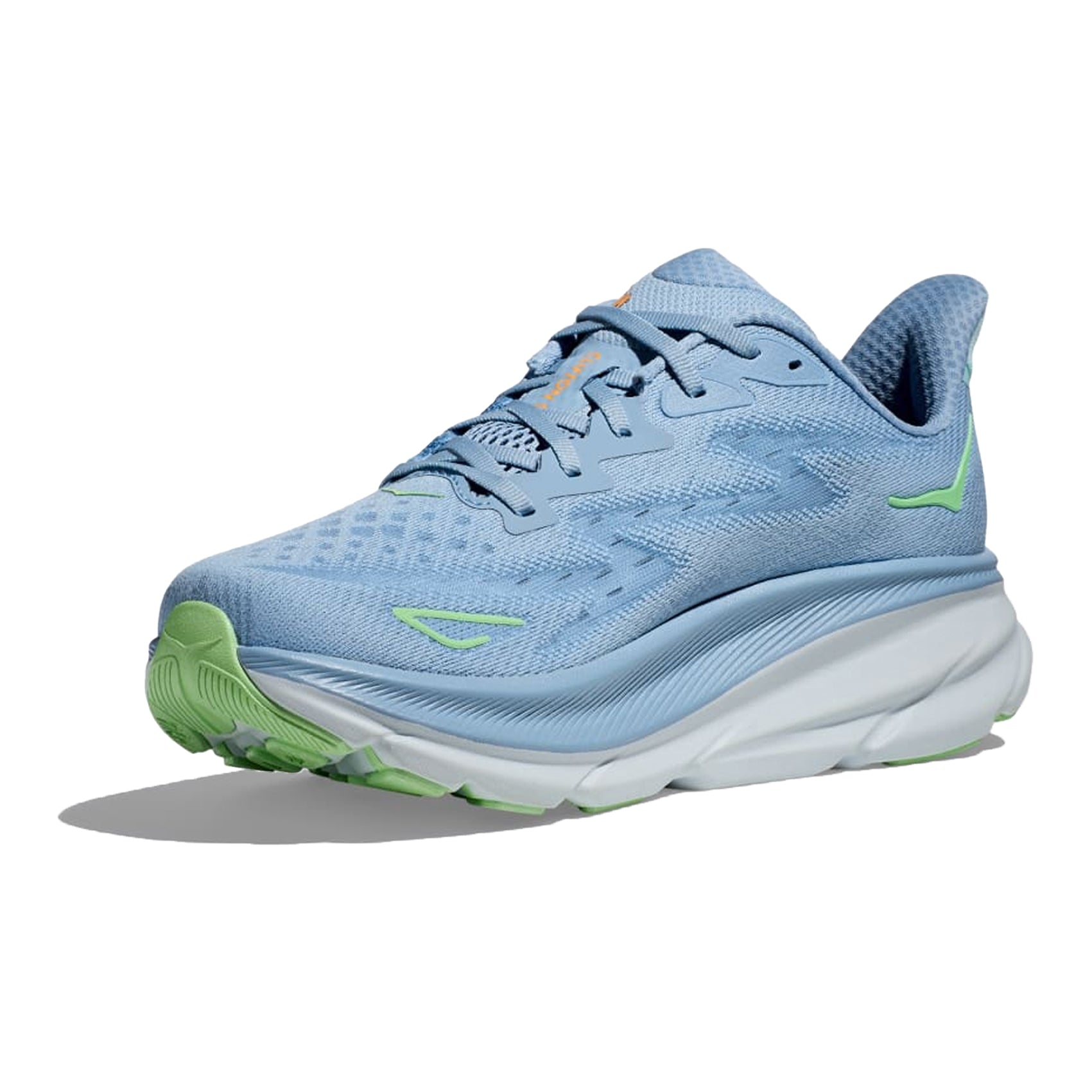 HOKA Clifton 9 Wide Running Shoes for Men - Lightweight Cushioned Sneakers for Road Running, Jogging & Daily Wear