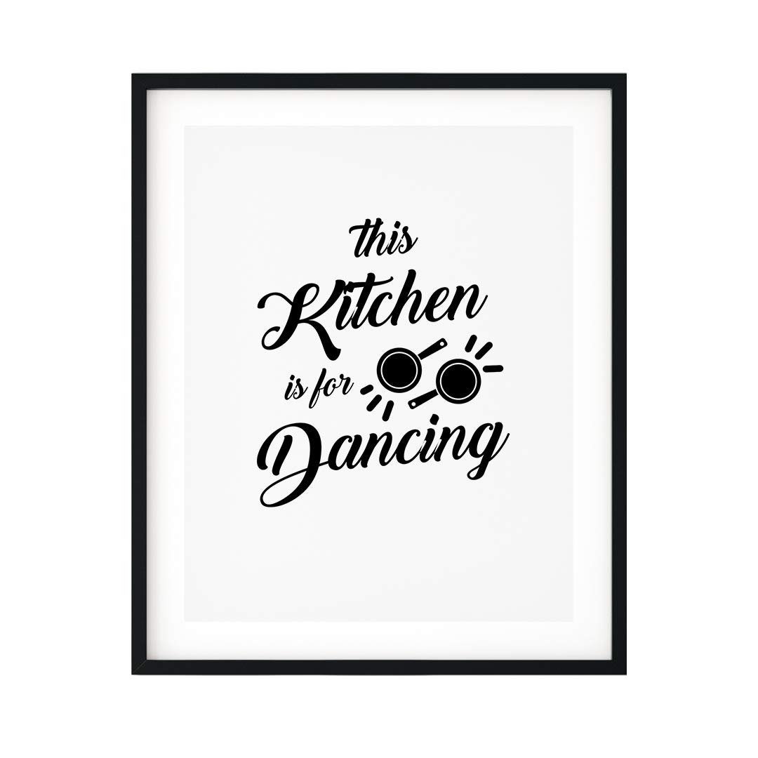 Dancing Kitchen Wall Art Print 11x14 - Bar & Home Decor