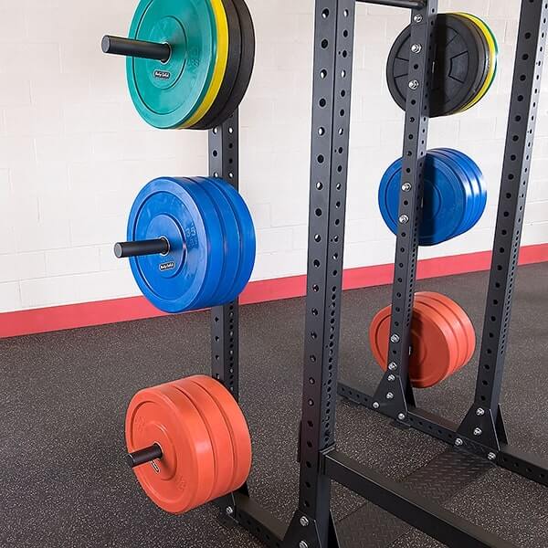 Body Solid Weight Plate Horn Attachment SPRWPH - Heavy Duty Gym Equipment for Strength Training & Weightlifting - Perfect for Home Gyms & Commercial Fitness Centers