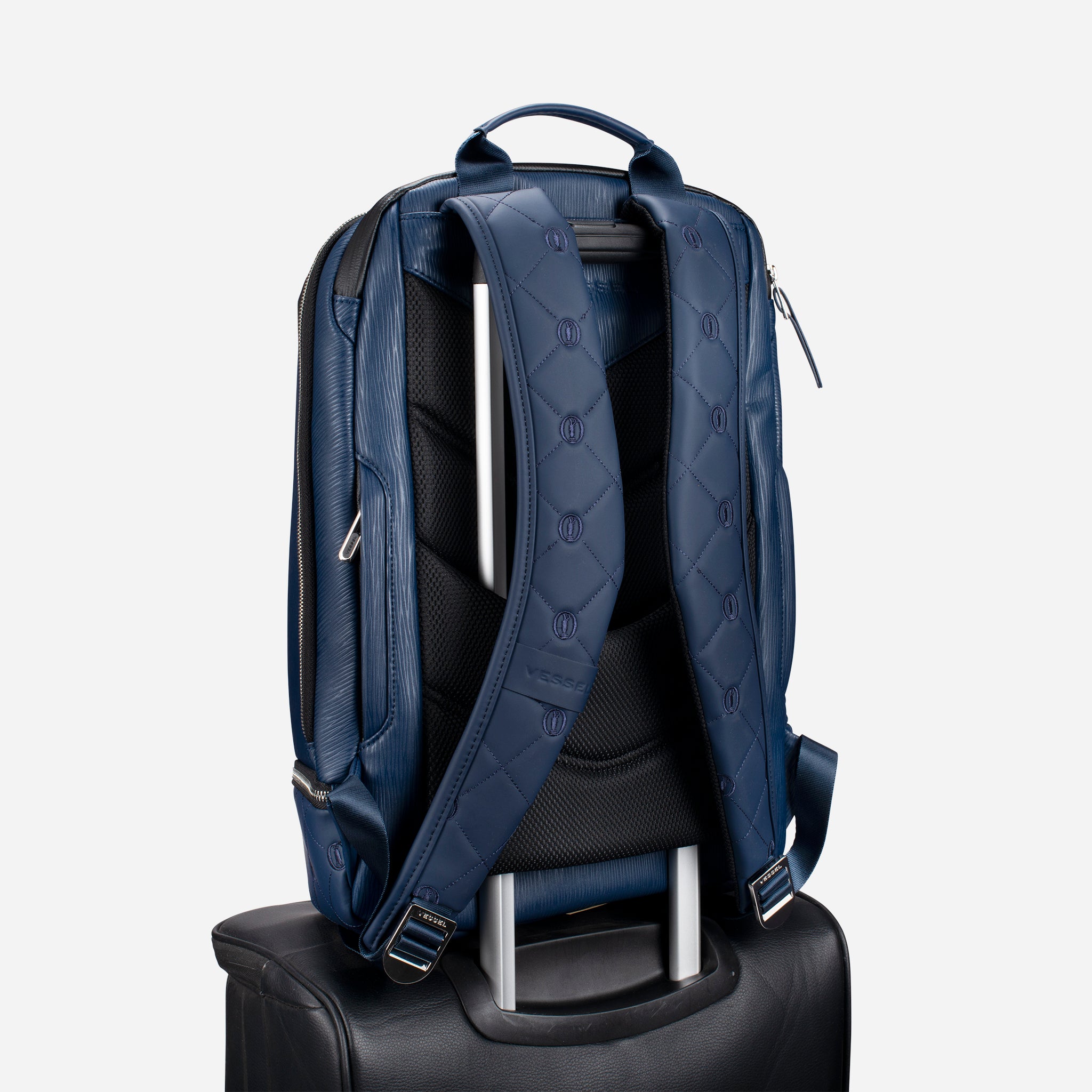 The Open x VESSEL Signature Backpack - Stylish Durable Laptop Backpack for Men & Women - Perfect for Work, Travel & School