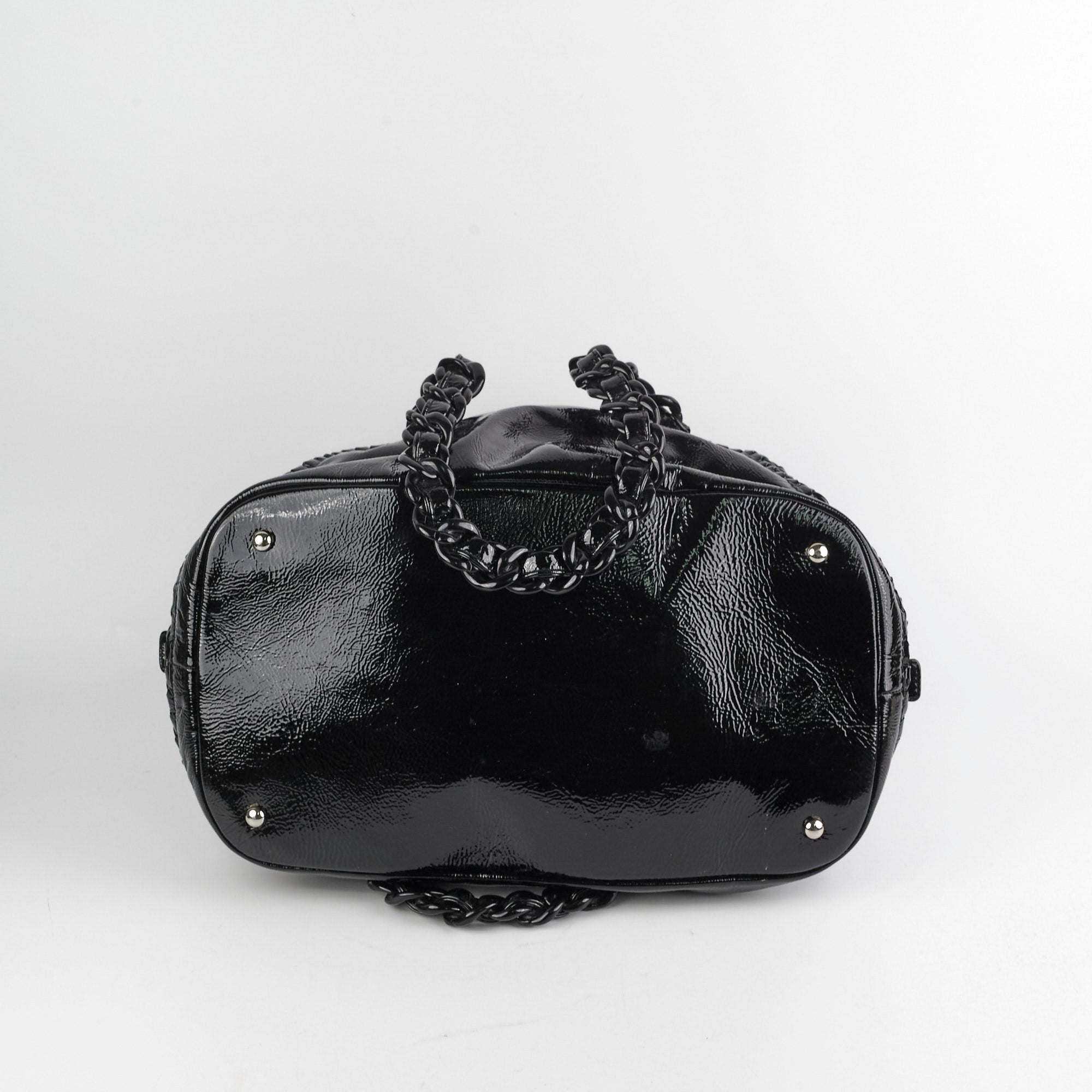 Chanel Bowling Shoulder Bag Black - Luxury Designer Handbag for Women | Perfect for Casual Outings, Shopping & Travel