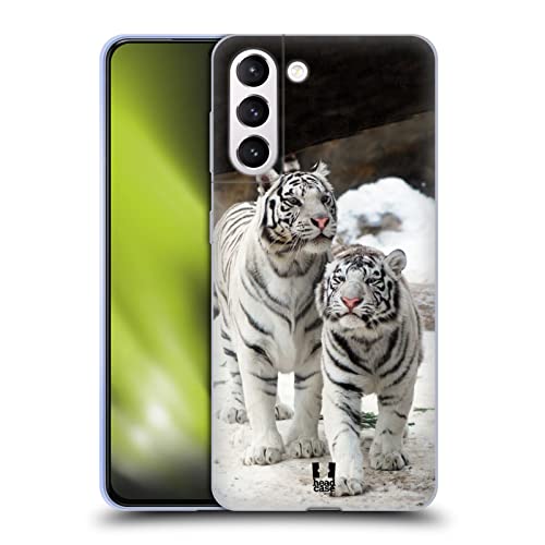 Two White Tigers