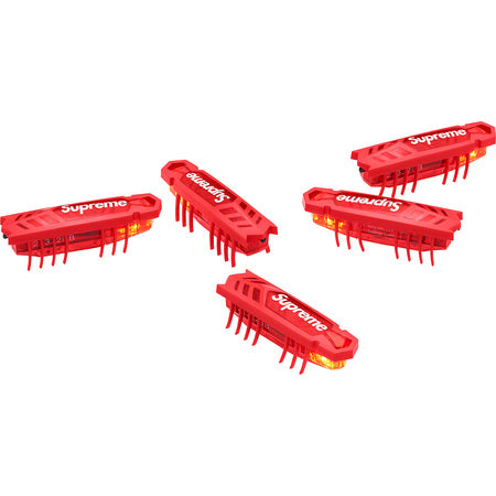 Supreme HEXBUG Nano Flash (5 Pack) - Red Vibrating Micro Robotic Pets for Kids - Fun STEM Learning Toys for Indoor Play & Science Experiments