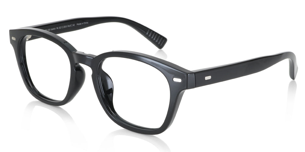 JINS Switch Classic 164 94 - Stylish Blue Light Blocking Glasses for Digital Eye Strain Relief | Perfect for Gaming, Office Work & Screen Time Protection