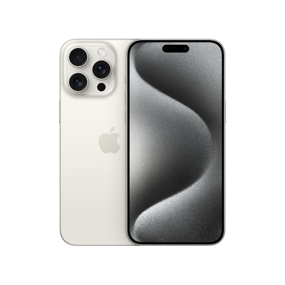 iPhone 15 Pro Max 256GB Titanium White - Premium Smartphone for Photography, Gaming & Productivity | Perfect for Travel, Business & Daily Use