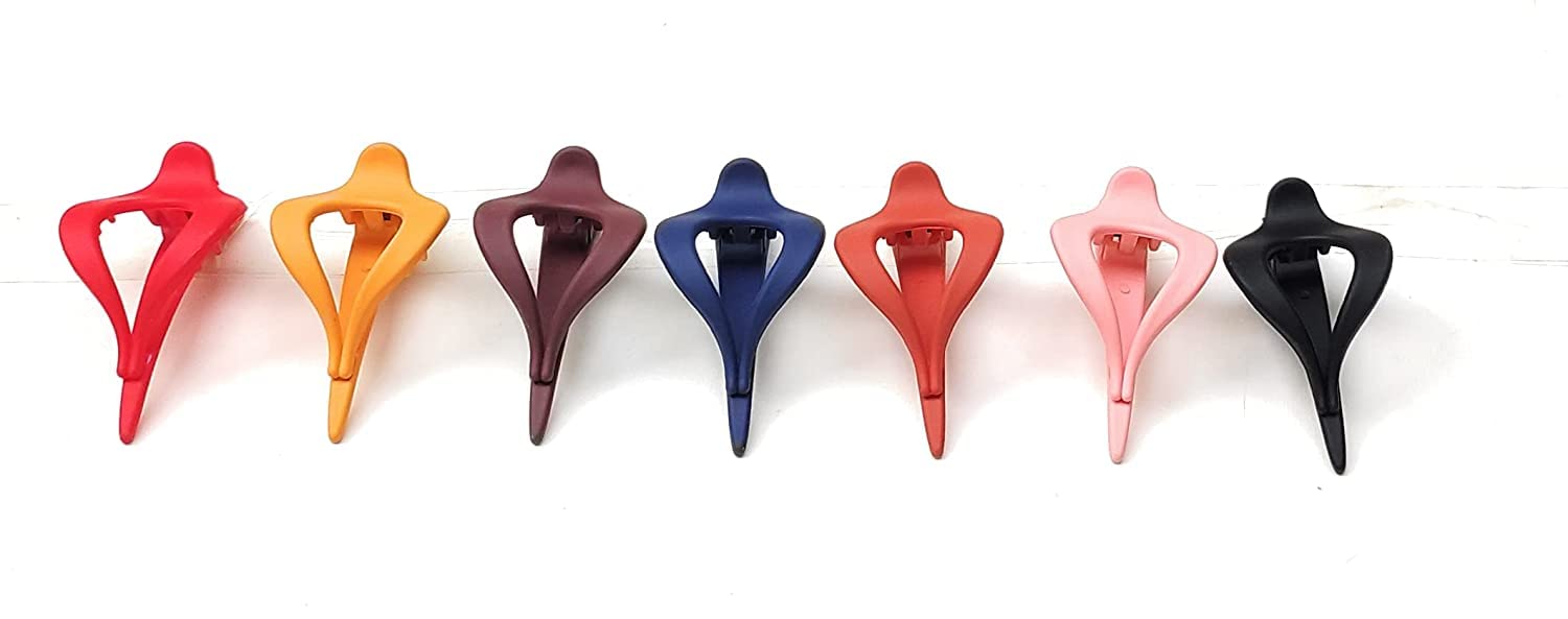 6PCS Mini Crocodile Duckbill Hair Clips - Acrylic Hair Beak Barrettes for Women & Girls (Random Colors) | Cute Hair Accessories for School, Parties & Daily Styling
