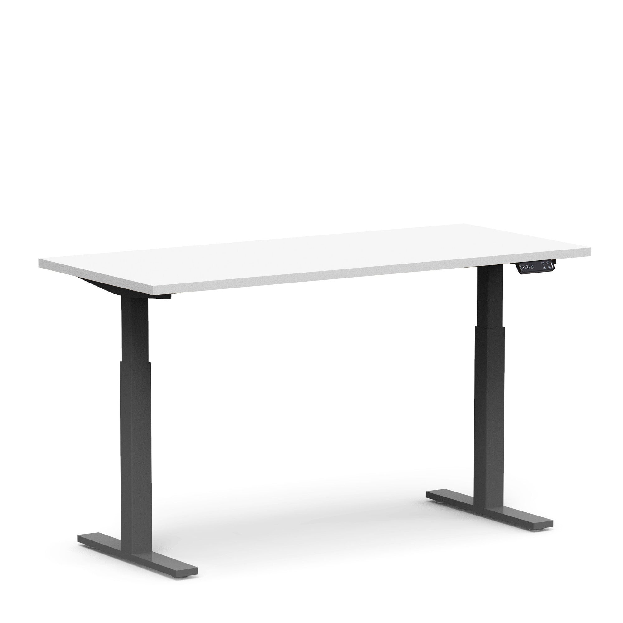 Adjustable Height Standing Desk - Series L Ergonomic Office Desk for Home & Work - Perfect for Remote Work, Gaming & Study Setup