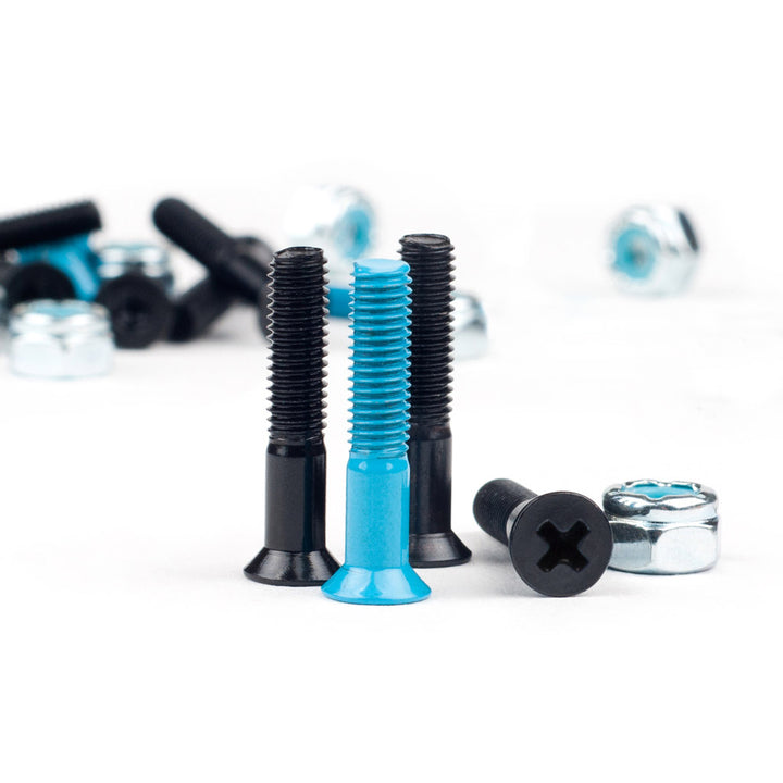 Modus 1 Phillip Hardware 10pk Black/Blue - Premium Cabinet & Furniture Hardware Kit for Home Improvement & DIY Projects