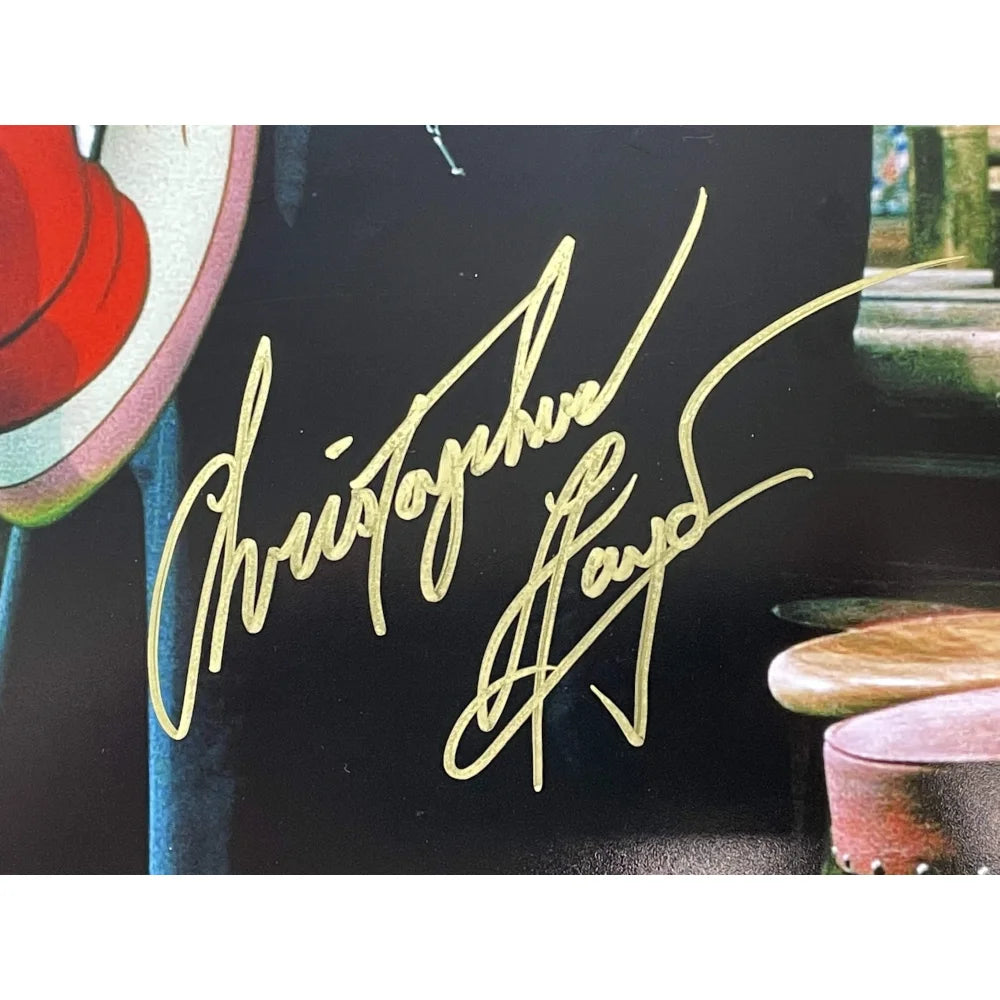 Christopher Lloyd Autographed 16x20 Framed Photo - Who Framed Roger Rabbit - PSA/DNA Certified COA - Perfect for Movie Memorabilia Collectors & Home Theater Decor