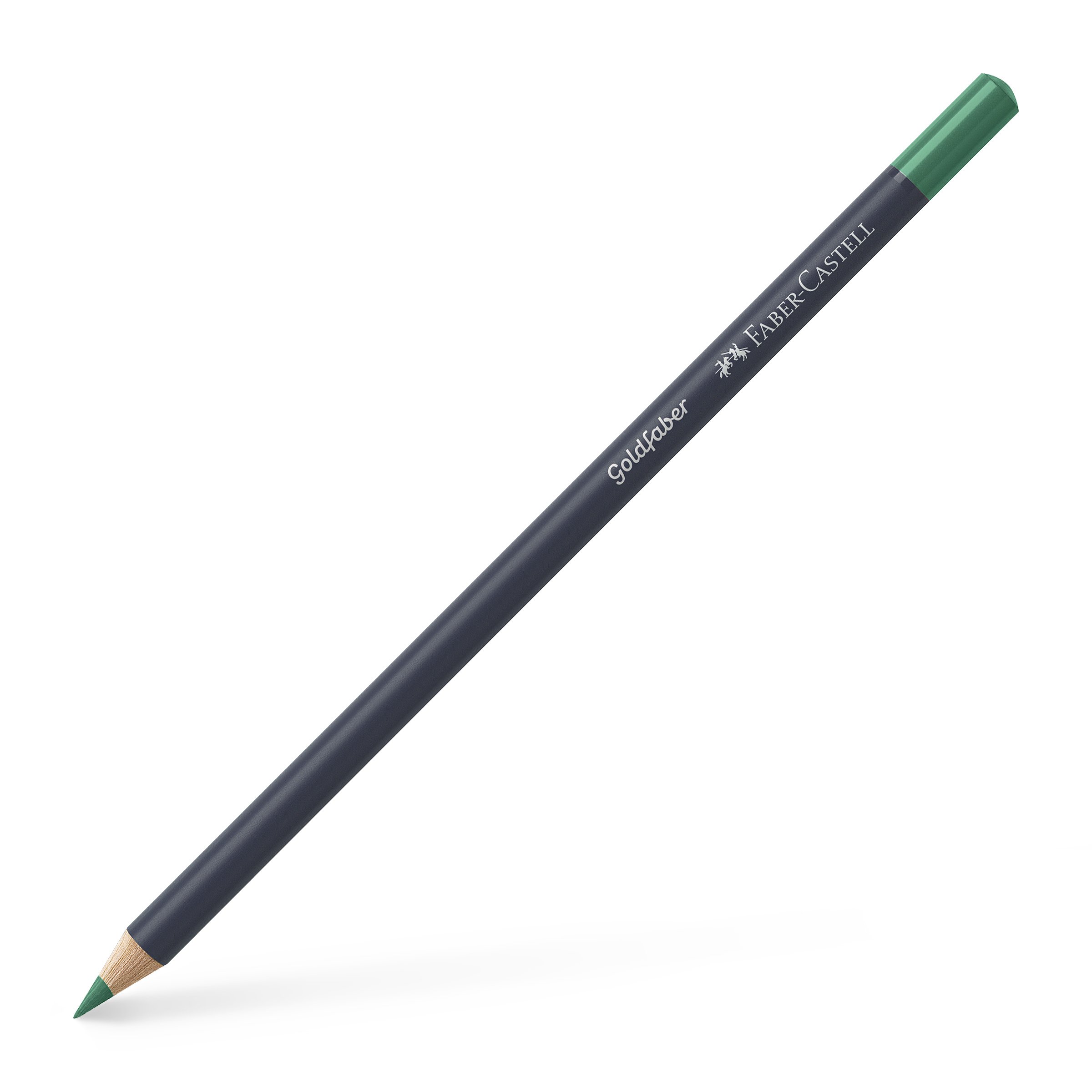 Faber-Castell Goldfaber 163 Light Phthalo Green Artist Colored Pencil - Single Premium Drawing Pencil for Professional Sketching, Adult Coloring Books, Art Projects & School Supplies | Perfect for Artists, Students & Craft Enthusiasts