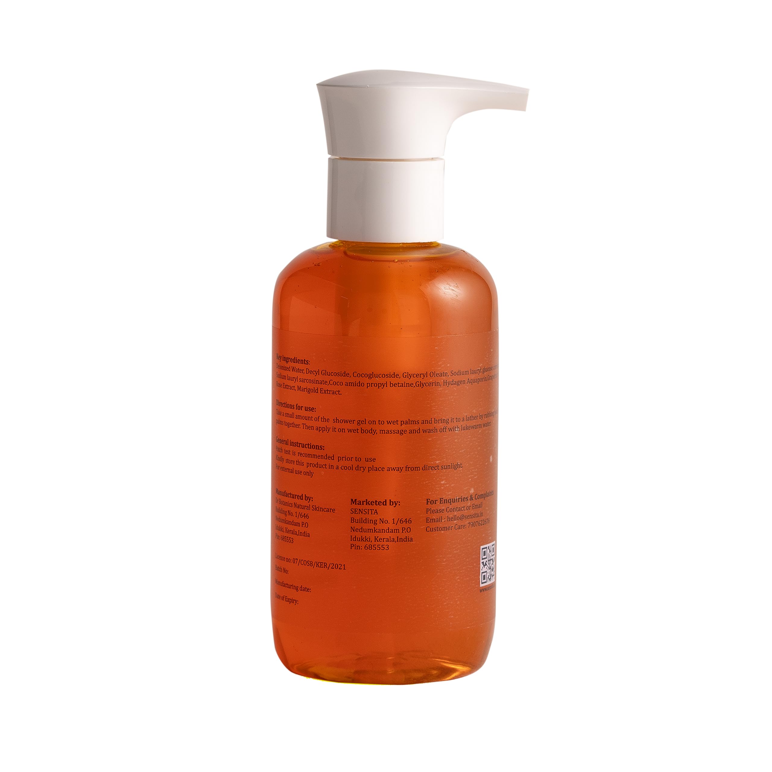 SENSITA Body Basic Bundle - MARIGOLD & GRAPEFRUIT Gentle Shower Gel + Daily Moisturizing Body Lotion Set | Hydrating Skincare Routine for Dry Skin | Perfect for Daily Use, Gifts & Travel