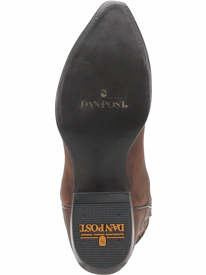 Dan Post DP3179 Men's Denton Leather Boots - All Over Tan - Western Cowboy Boots for Men - Perfect for Rodeo, Country Music Festivals & Casual Wear