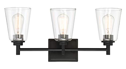 Westin 3-Light Bathroom Vanity Light Bar - Modern Chrome Finish for Bathroom, Powder Room & Dressing Area - Perfect for Mirror Lighting and Ambient Illumination