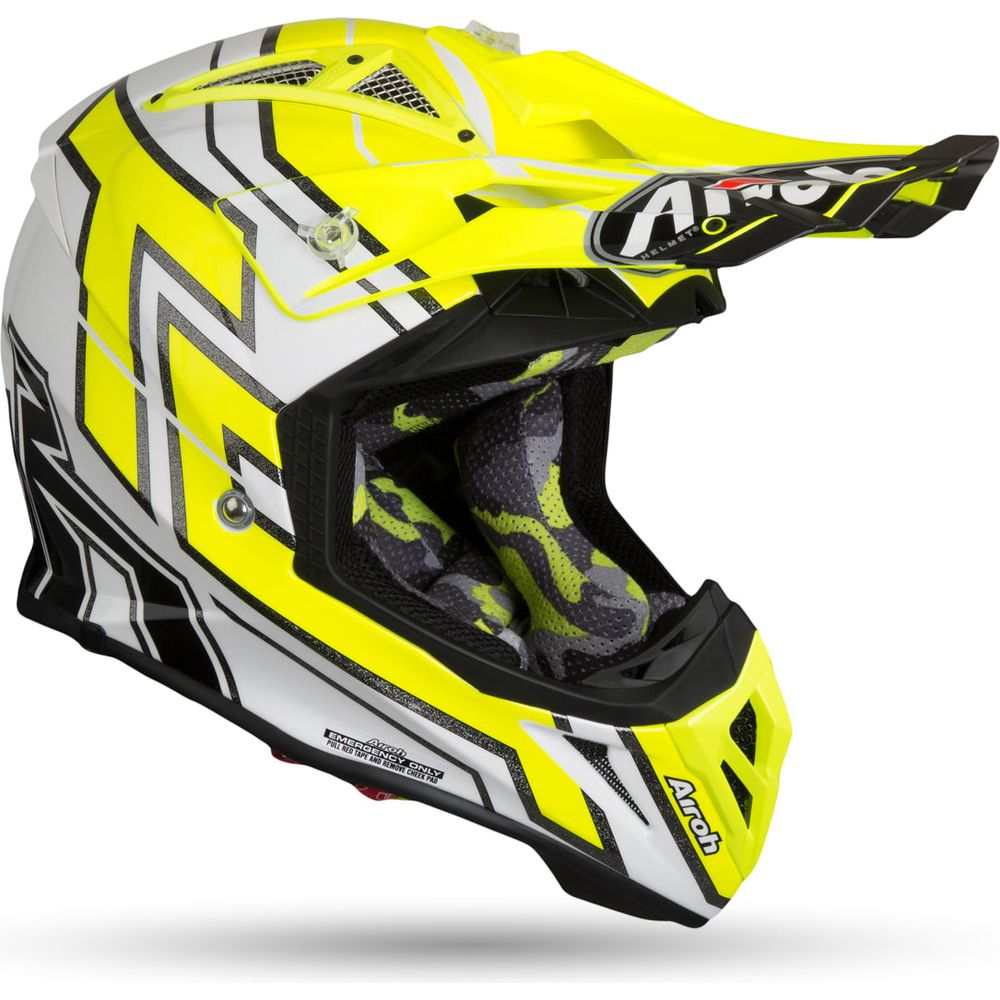Airoh Aviator 2.2 Cairoli 019 Limited Edition Yellow Motocross Helmet - Lightweight & Durable Off-Road Racing Helmet for MX, Enduro & Adventure Riding