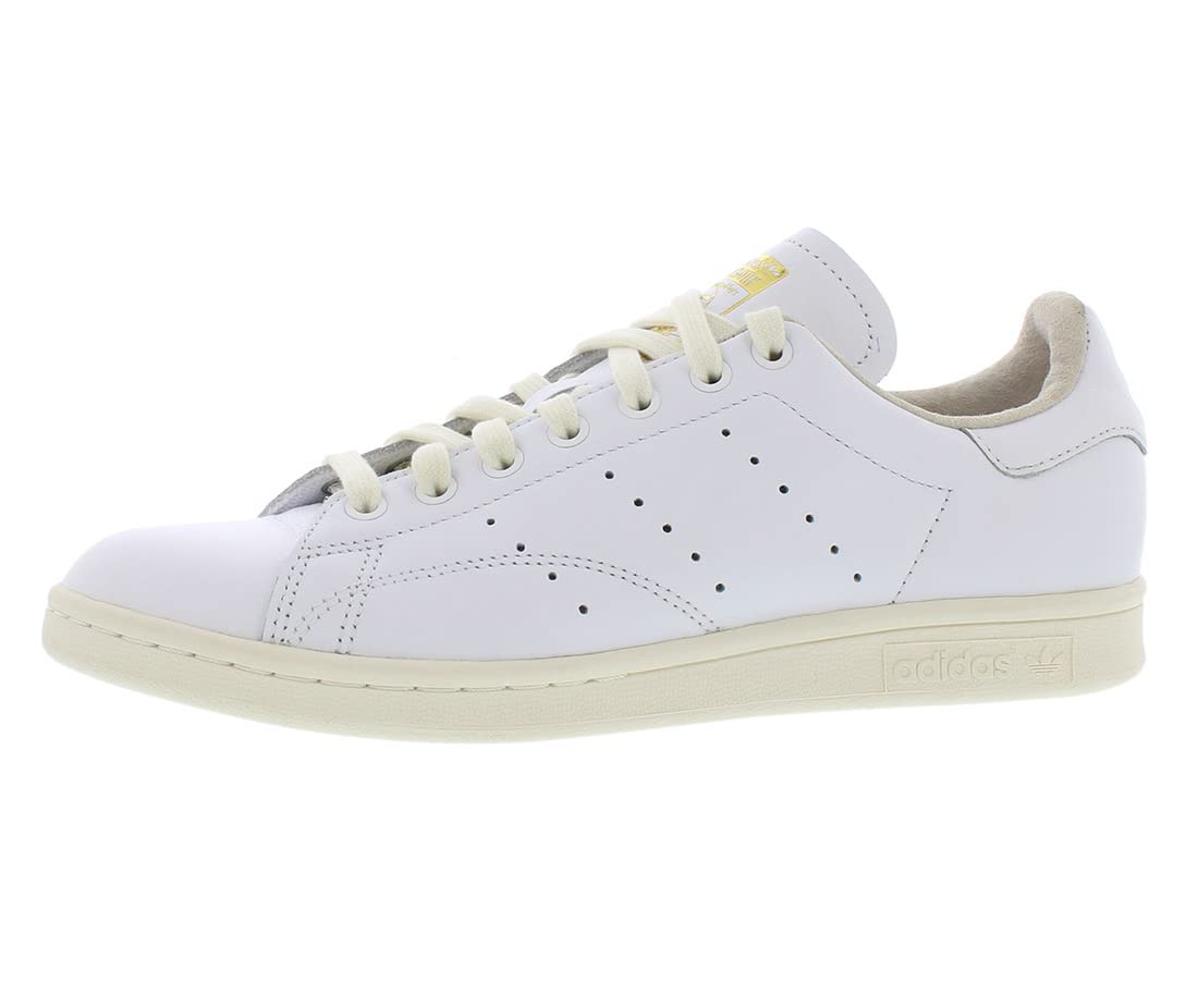 adidas Men's Stan Smith Sneakers - White Casual Shoes Size 7 D (M) - Classic Comfort for Everyday Wear, Gym & Street Style