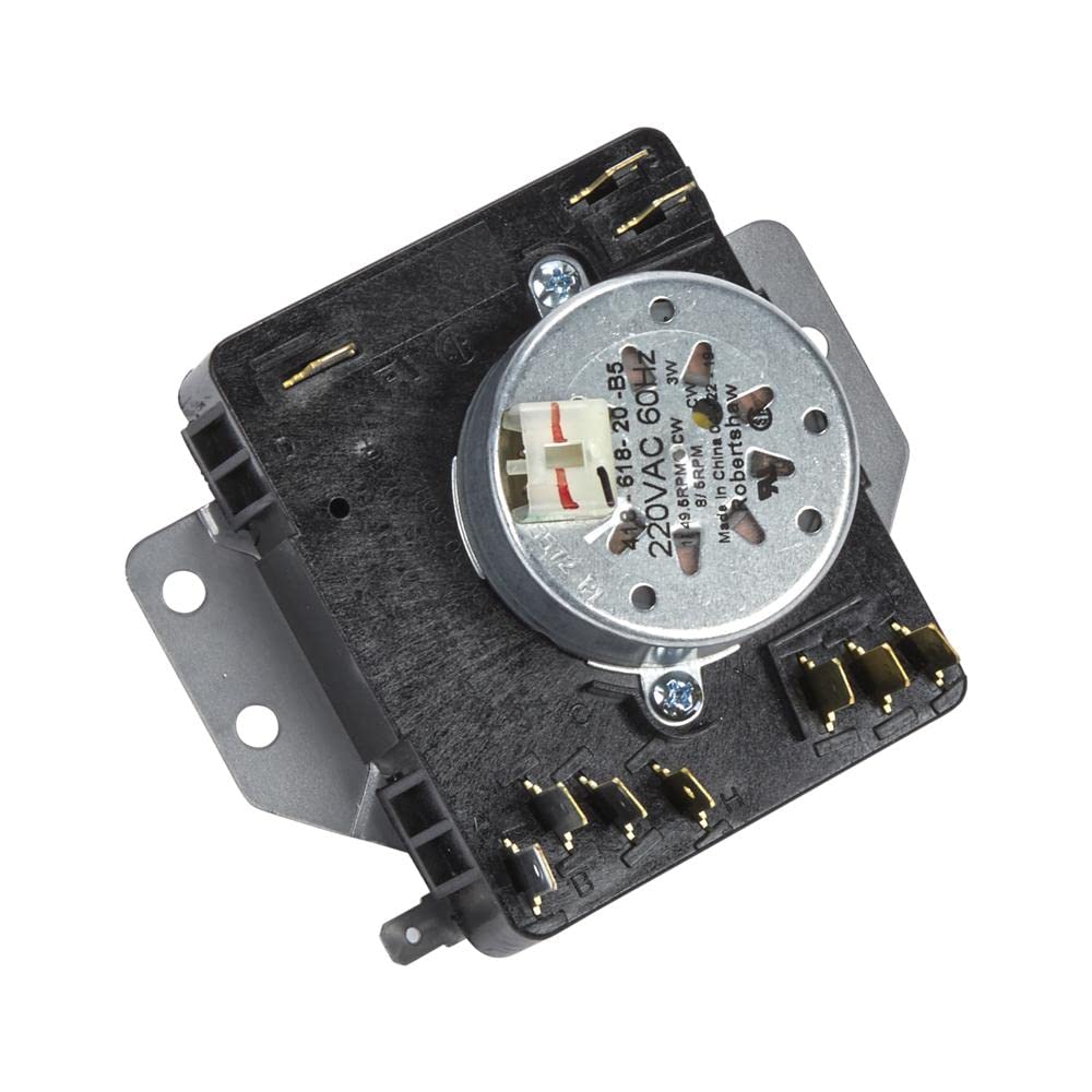 Whirlpool WPW10185982 OEM Dryer Timer Assembly Replacement Part - Compatible with Whirlpool Dryers - Perfect for DIY Appliance Repair & Home Laundry Room Maintenance
