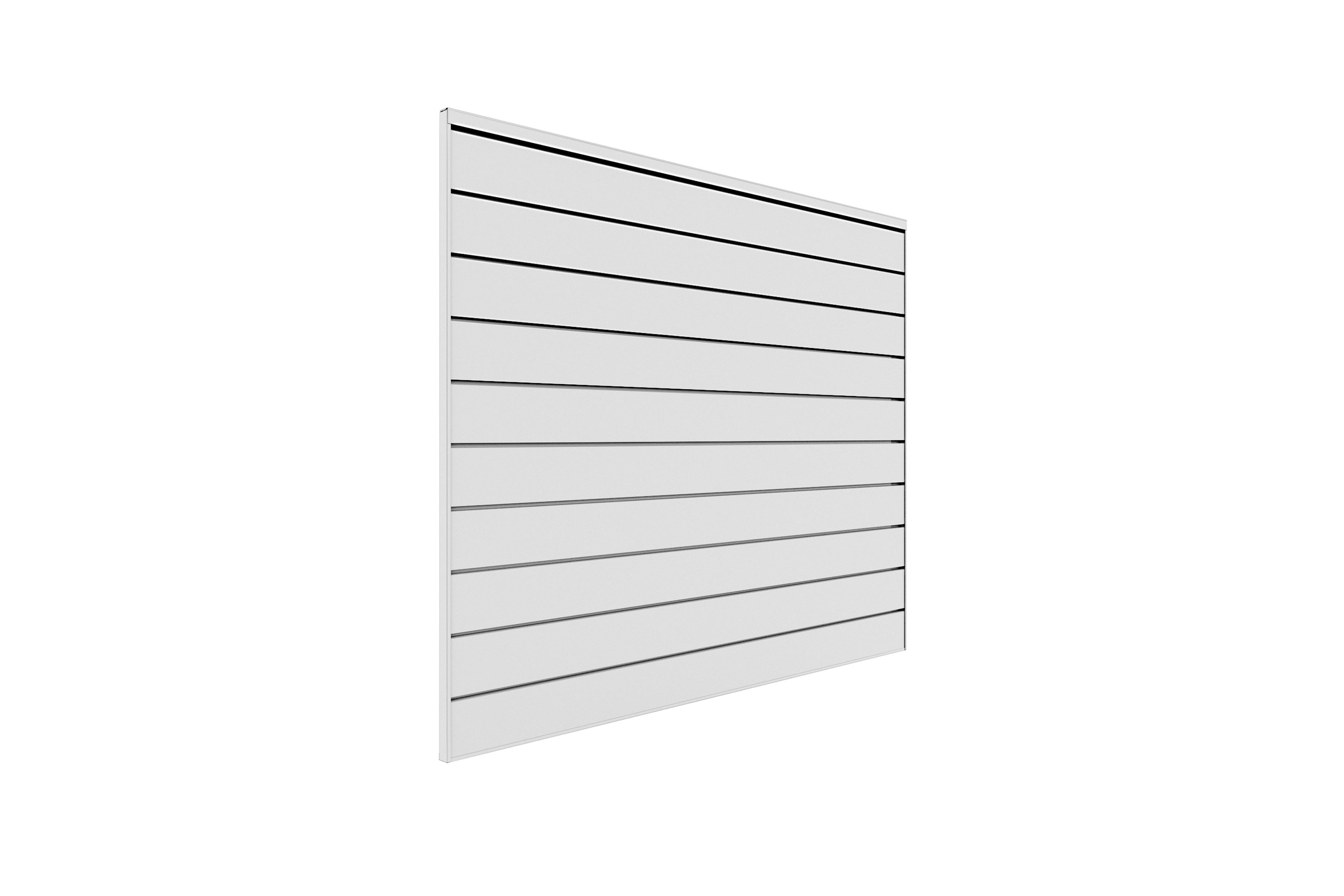 ProSlat PVC Slatwall Panels - Durable & Versatile Wall Organizer for Retail Stores, Garages & Home Organization - Perfect for Displaying Tools, Accessories & Merchandise
