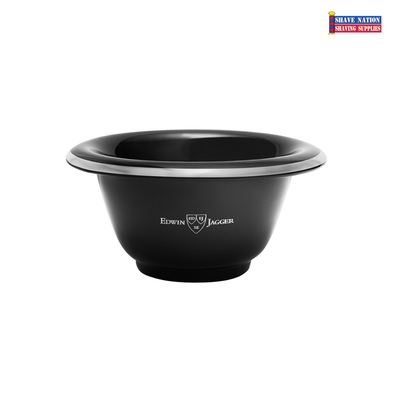 Edwin Jagger Porcelain Shaving Soap Bowl - Premium Shaving Bowl for Men, Classic Wet Shaving Accessory - Perfect for Traditional Shaving Rituals & Grooming Gifts