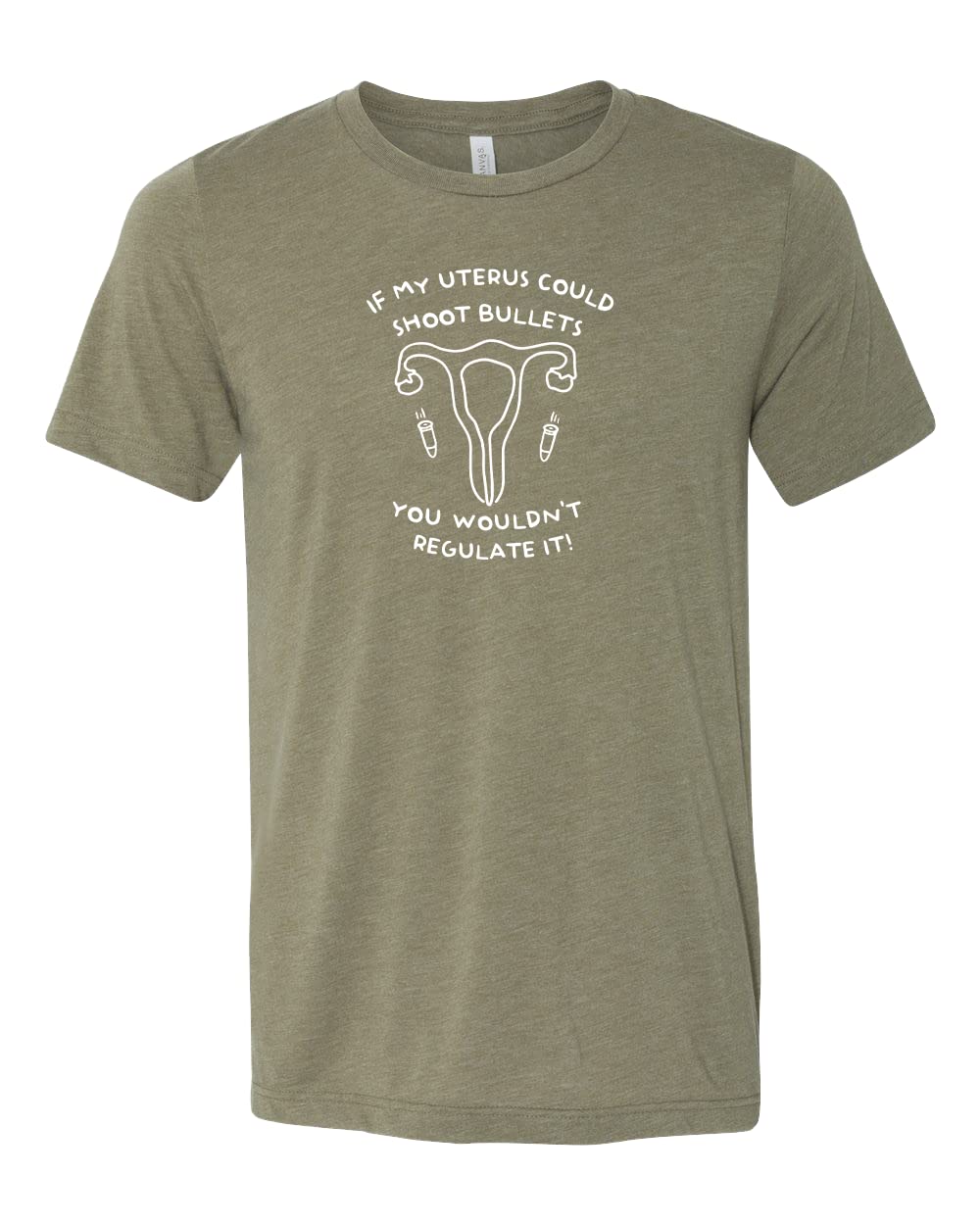 My Uterus Shirt - Pro Choice Feminist Protest Tee with Bold Slogan for Women's Rights & Activism | Perfect for Rallies, Marches & Political Events