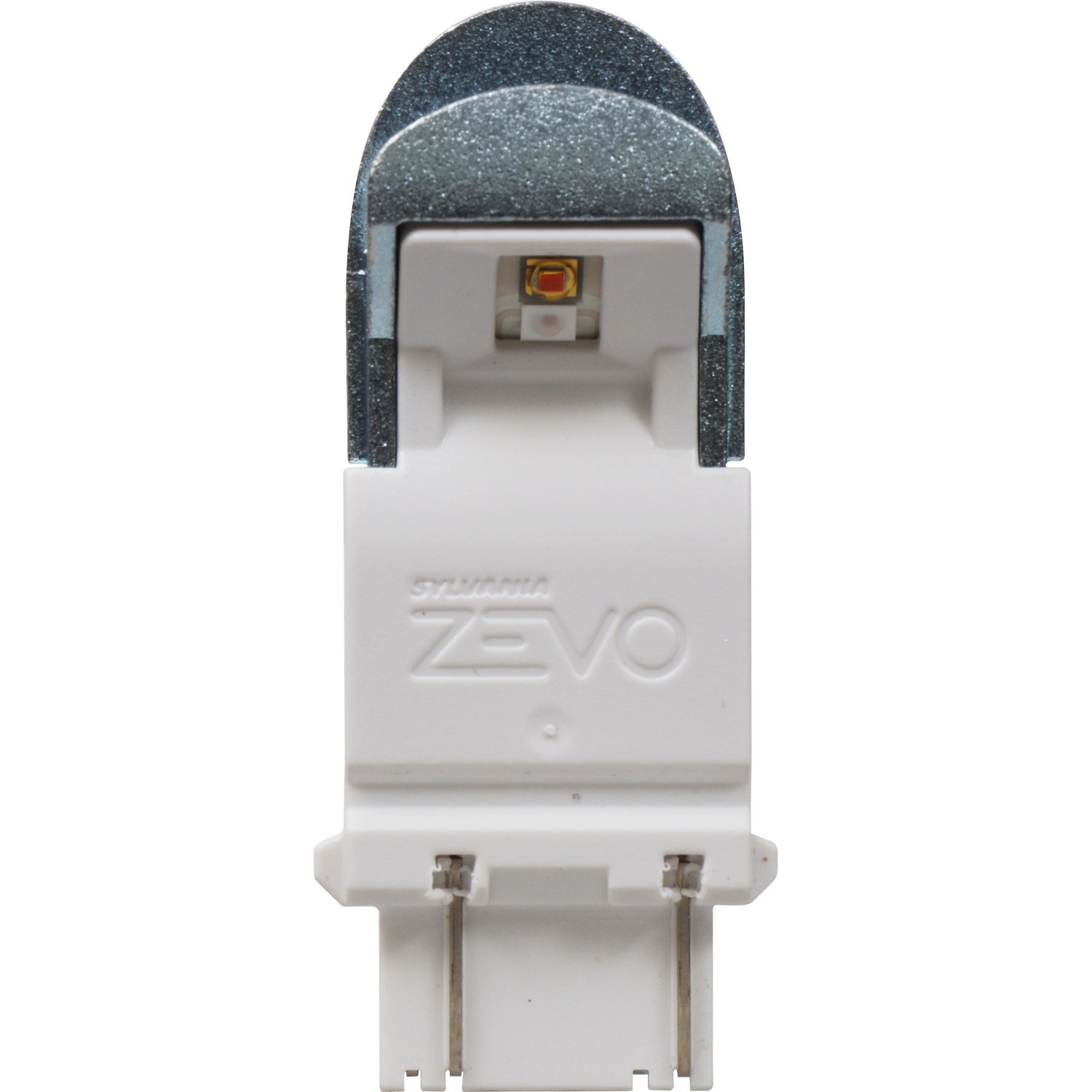 SYLVANIA 4057 ZEVO LED Amber Bulb - Bright Park & Turn Lights (2 Pack) for Cars & Trucks