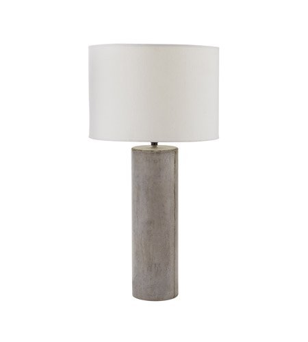 Natural Concrete Finish Desk Lamp - 16