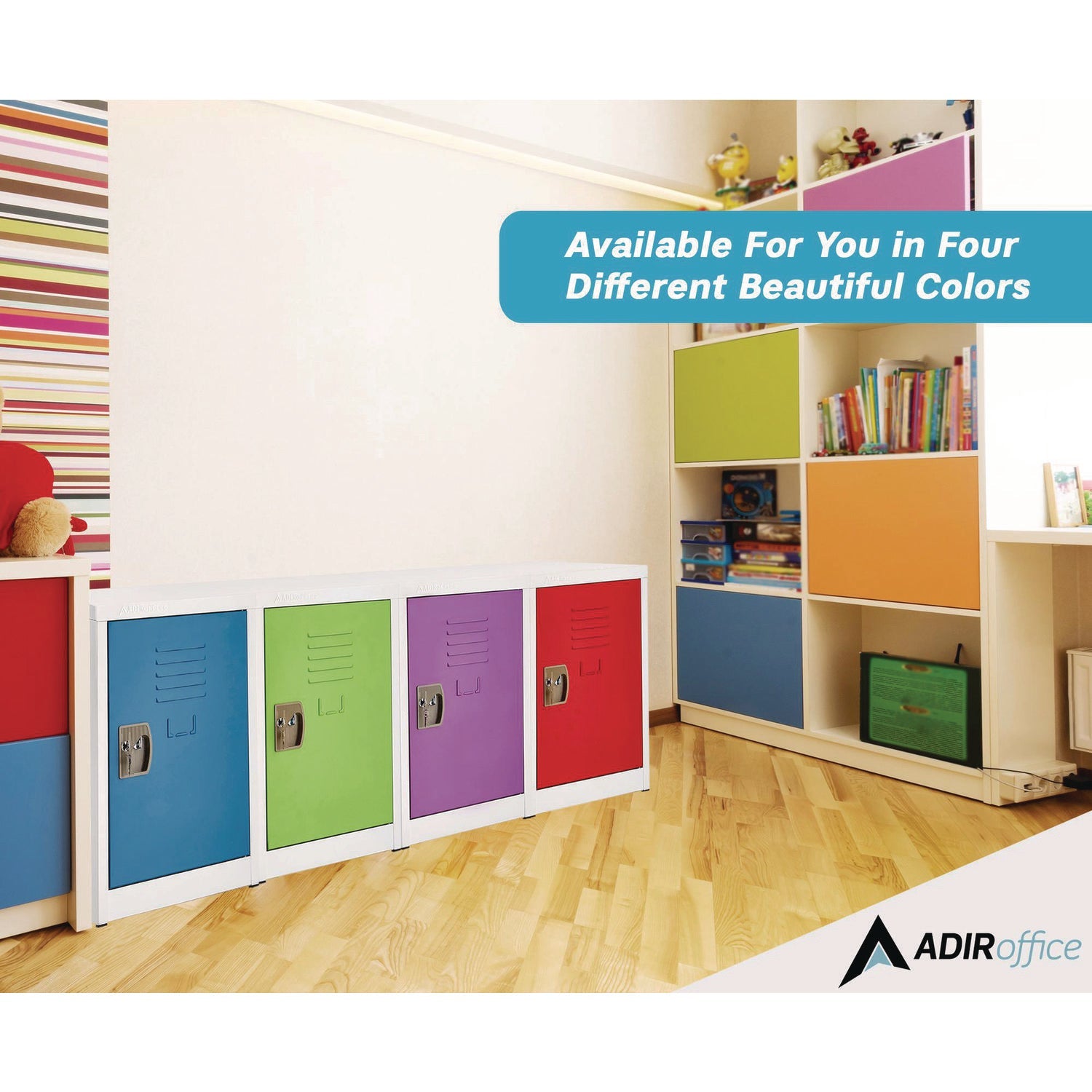AdirOffice Steel Storage Locker - 1 Compartment, 15
