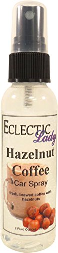 Premium Hazelnut Coffee Car Air Freshener Spray - 16 oz | Long-Lasting Fragrance for Vehicles | Eliminates Odors & Refreshes Your Car Interior
