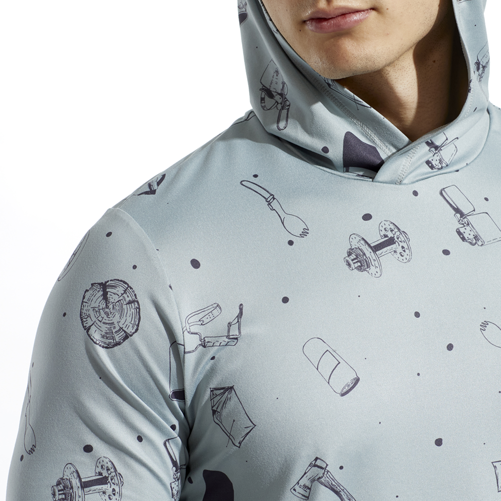 Men's Midland Graphic Pullover Hoodie - Soft Cotton Blend Sweatshirt with Stylish Print | Perfect for Casual Wear, Outdoor Activities & Street Fashion