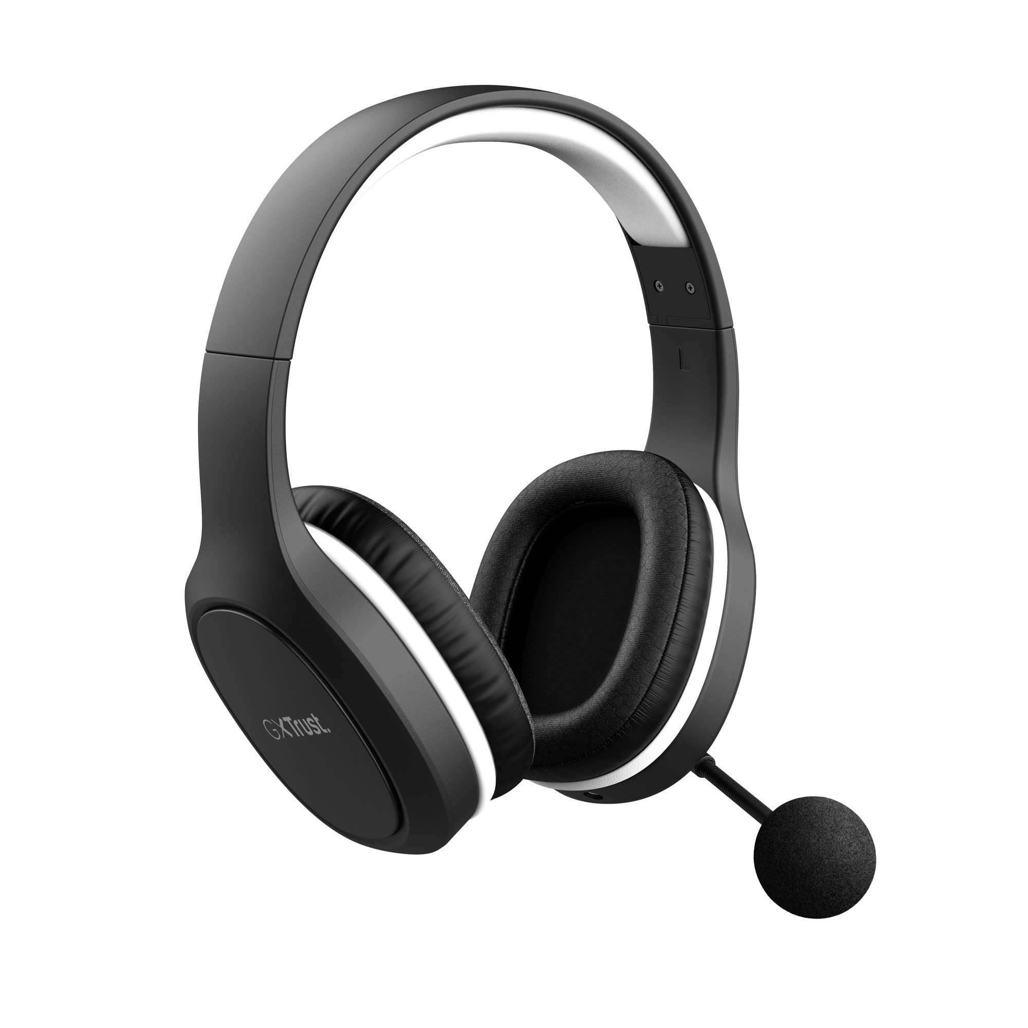 Trust Gaming GXT 391 Thian Wireless Gaming Headset for PS5, PS4, PC - 5.8GHz USB Dongle, Over-Ear Design, Rechargeable, Lightweight with Mic - Black | Perfect for Multi-Platform Gaming, Streaming & Online Meetings