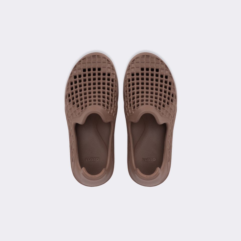 Lusso Scenario Slip On Sneakers for Men - Comfortable Casual Shoes for Walking, Travel & Everyday Wear - Malt Color