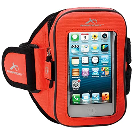 Armpocket Sport i 25 - Running Armband for iPhone & Smartphones, Waterproof Fitness Phone Holder with Adjustable Strap for Jogging, Gym Workouts & Outdoor Activities