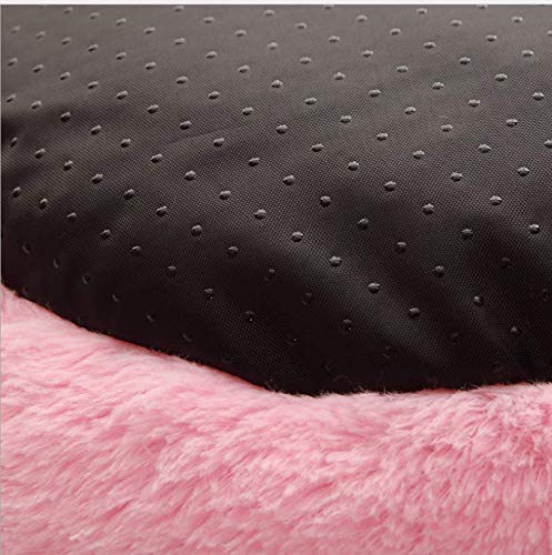 Luxury Fluffy Plush Round Pet Bed for Cats & Dogs - Self-Warming Donut Cushion with Orthopedic Support & Faux Fur - Improved Sleep & Joint Relief - Perfect for Bedrooms, Living Rooms & Pet Carriers (50
