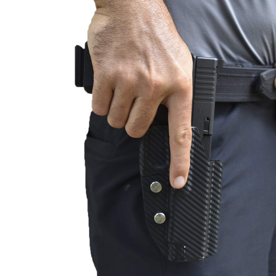 Professional Competition OWB Kydex Holster for SIG P320 Compact/Full & X5 Legion - USPSA, IPSC, 3-Gun Approved - Adjustable Retention & Angle - USPSA Production Division Legal - Perfect for Tactical Training & Competitive Shooting