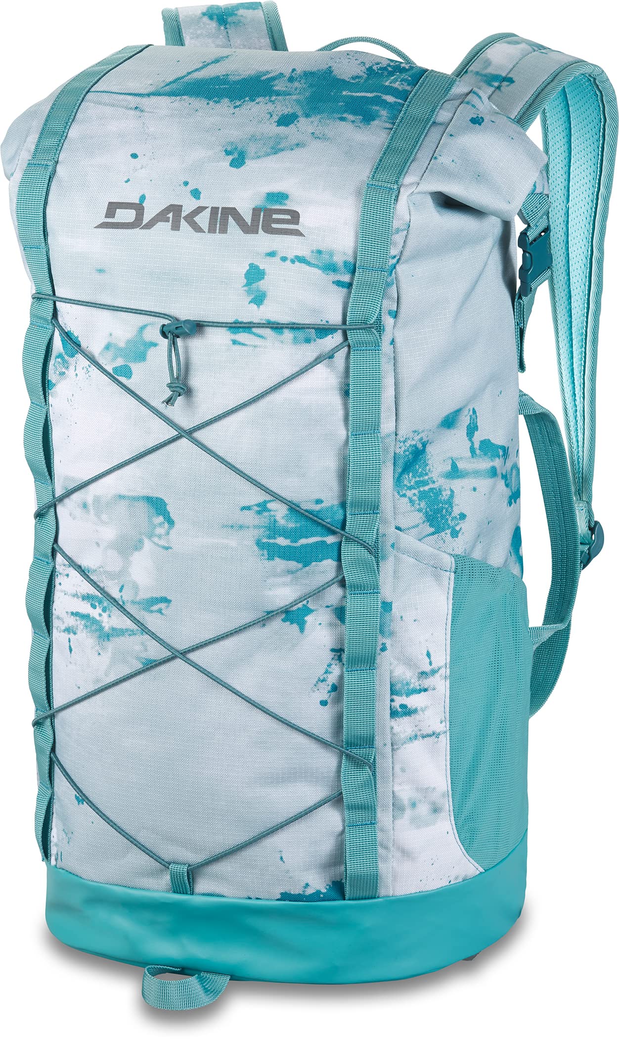 Dakine Mission Surf Roll Top Backpack 35L - Waterproof, Lightweight, Durable for Surfing, Travel & Outdoor Adventures | Bleached Moss Color | One Size Fits All
